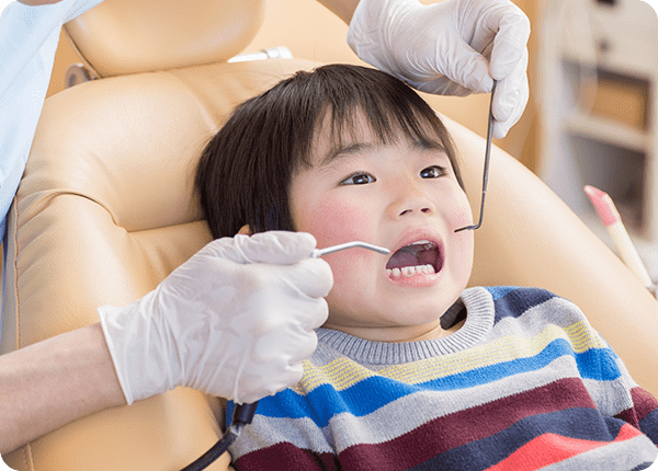 小児歯科治療の留意点