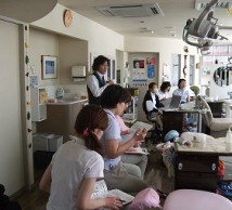 院内セミナーでフッ素の勉強をしました