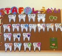 スタッフ紹介ボード登場