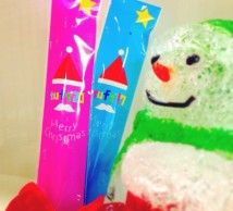 クリスマスの飾りで お・も・て・な・し