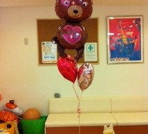 待合室の人気者